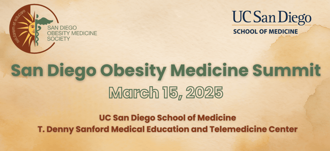 San Diego Medicine Obesity Summit Banner